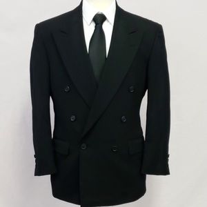Nino Cerruti 100% Pure Wool Mens Suit Blazer Size 46 Rue Royale